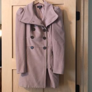 Bebe wool pea coat xs